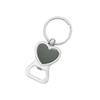 ARFUKA Bottle Opener Keychain for Men Women Heart Pendant Key Ring with Beer Opener Tool Bar Accessories Portable Metal Keychain for Camping, Parties view 1