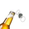 ARFUKA Bottle Opener Keychain for Men Women Heart Pendant Key Ring with Beer Opener Tool Bar Accessories Portable Metal Keychain for Camping, Parties view 2