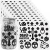 Religious Day of the Dead Halloween Mason Jar Decals - 24 Pieces view 1