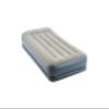 Intex 64115ED Dura-Beam Standard Pillow Rest Air Mattress: Fiber-Tech  Twin Size  Built-in Electric Pump  12in Bed Height  300lb Weight Capacity view 1