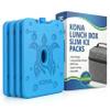 Kona Lunch Box Ice Packs For Kids Stays Cold All Day Reusable Gel Pack For Lunchbox, Lunch Bag, Bento Box (4) view 1