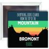 Bromont Quebec 2 x 3 - Inch Ski Top of The Mountain Fridge Magnet view 1