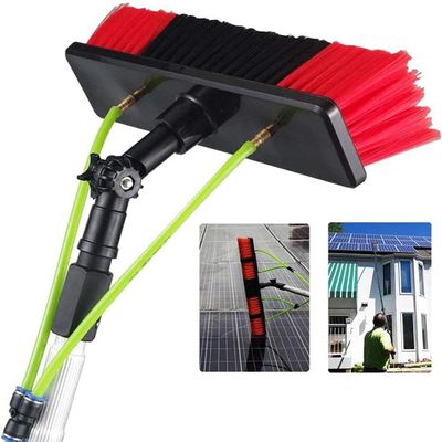 water fed pole kit window cleaning brush outdoor Window Cleaning Brush, Cleaner Kit, Water/Hose Fed Pole, Cleaning Photovoltaic And Solar Panels (Size : 35FT/10.8M)