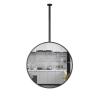 Liyadolaam Bathroom Mirror Ceiling Hanging Floating Round Mirror, Bedrooms and Living Room Modern Decor, Dressers Vanity Make-up Mirrors with Ceiling Mounted Boom (Size : Diameter-40CM/15.7INCH) view 1