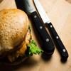 Boker Heritage 8 Inch Chef's Kitchen Knife, Forged Stainless Steel, Classic Design, Made In Germany (Black POM) view 3