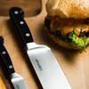 Boker Heritage 8 Inch Chef's Kitchen Knife, Forged Stainless Steel, Classic Design, Made In Germany (Black POM) view 4