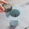 UNNS Incense Holder Incense Burner Ceramic Incense Burner with Lid Mosquito Incense Burner Household Incense Burner Antique Celadon High-Foot Incense Burner Waterfall Incense Burner view 4