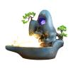 moisture Tabletop Fountain Desktop Water Fountains - Indoor Waterfall Desktop Fountain Micro Landscape Circulating Water Fountain Indoor Fountain (Color : A) view 1