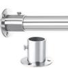 39"Closet Rod, (1-1/4") Dia32mm.304 stainless steel heavy duty Closet Rod,with 2 flange sockets closet rods(39inch,1 Rod) view 1
