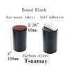 Tsnamay 4" Self Adhesive Bed and Furniture Risers,Steel Bed Risers to Heavy Furniture or Beds Self-Adhesive Chair Table Riser,Round Black view 2