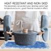 Blue Christmas Placemats for Dinning Table Set of 6 Winter Xmas Snowflake Winter Holiday Burlap Kitchen Place Mats Waterproof Cloth Table Mats, Indoor Outdoor Placemats Easy Clean Dinner Decor 13x19 view 3
