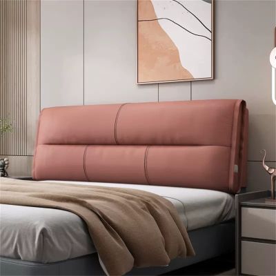 Headboard Pillow Day Bed Back Large Bolster Reading Back Rest Bunk Bed Backrest Wedge Lumbar Support Cushion with Headboard Removable Cover Full Size,C,No headboard Twin 39.3"