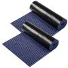 Nuanchu 2 Roll Large Semi Finished Outdoor Mat 16 x 79 Inch Narrow Door Mat Non Slip Boot Rugs Waterproof Carpet Roll for Bathroom Entryway Indoor Outdoor (Navy) view 1