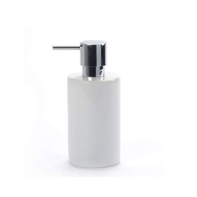 Bright Ceramic Soap Dispenser,Lotion Bottle with Capacity 300ml for Lotion Bottle Shower Gel Sub-Bottling Countertop Soap Dispensers Pump