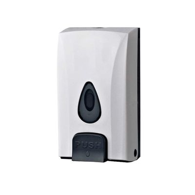 APUM Soap Dispenser Soap Dispenser 1000ML, Drill with Adhesive or Wall Mount with Screws Hand Dispenser Shampoo Shower Gel Lotion Container Dispenser