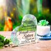 Spiareal Friends Gifts for Women Friendship Graduation Plaque Best Flower Sister Birthday Bestie Thank You Gift for Teacher Mom Female Acrylic Friendship(Vivid Style) view 3