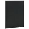 'vidaXL 3-Panel Room Divider in Black, 47.2"x70.9" Steel Privacy Screen for Living Room, Bedroom, Dining Room view 4