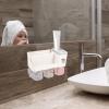 DOITOOL Wall-Mounted Toothbrush Holder Cup Multi-Functional Bathroom Organizer for for Drying Storing Toothbrushes Space-Saving for Showers Kitchens view 4