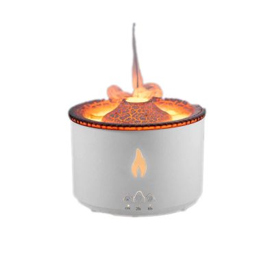 Volcano Diffuser humificador de Aromas Flame Essential Oil Diffuser Bedroom Humidifier with LED Cold Flame Light and Delicate Atomization for Study Living Room Hair Dryers & Accessories