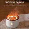 Volcano Diffuser humificador de Aromas Flame Essential Oil Diffuser Bedroom Humidifier with LED Cold Flame Light and Delicate Atomization for Study Living Room Hair Dryers & Accessories view 2