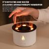 Volcano Diffuser humificador de Aromas Flame Essential Oil Diffuser Bedroom Humidifier with LED Cold Flame Light and Delicate Atomization for Study Living Room Hair Dryers & Accessories view 3