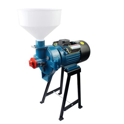 2 In 1 Electric Grinder Machine, Wet & Dry Grain Grinder Milling Machine, Heavy Duty Grinding Machine With Funnel, for Feed Mill Cereals Grinder Herb Coffee Grain Corn Wheat, 2200W, 110V