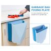 Cabilock 1pc Folding Trash Can Garbage Recycling Container Folding Storage Basket Trash Basket Container Garbage Bin Storage Rubbish Bin Can view 2