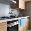 Cabilock 1pc Folding Trash Can Garbage Recycling Container Folding Storage Basket Trash Basket Container Garbage Bin Storage Rubbish Bin Can view 4