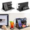 Wood Phone Docking Station - Gifts for Men Desk or Nightstand Organizer - Birthday Gifts for Husband, Fathers Day for Dad - Anniversary Idea from Wife - Key Holder, Stand Wallet, Watch & Essentials view 2