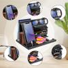 Wood Phone Docking Station - Gifts for Men Desk or Nightstand Organizer - Birthday Gifts for Husband, Fathers Day for Dad - Anniversary Idea from Wife - Key Holder, Stand Wallet, Watch & Essentials view 4