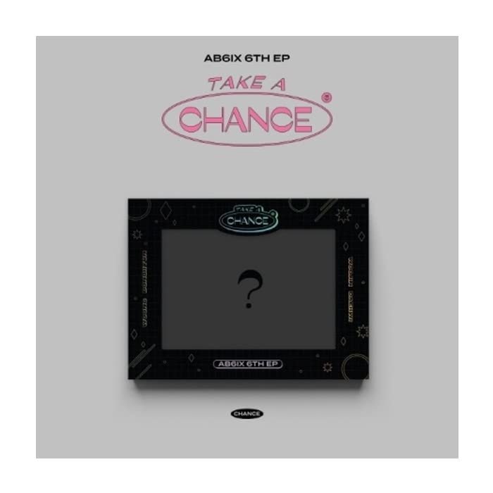 AB6IX TAKE A CHANCE 6th EP Album CD+Folding poster on pack+Photobook+Postcard+Double side photocard+Unit photocard+Photocard frame+Sticker+Tracking (CHANCE Version)