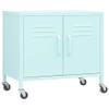 vidaXL Storage Cabinet Mint 23.6"x13.8"x19.3" Steel view 1