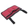 Ellylian Wheelchair Armrest Accessories, Side Bags to Hang On Side Pouches Waterproof Storage Fathers for Home/Outdoor/Baby Cart,Claret view 3