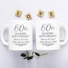 Cups Personalized Coffee Mug For Wife From Husband 60th Diamond Anniversary Idea Gifts For Couple Custom Name White Ceramic 11 15oz On Anniversary Valentines Wedding Birthday view 2