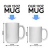 Cups Personalized Coffee Mug For Wife From Husband 60th Diamond Anniversary Idea Gifts For Couple Custom Name White Ceramic 11 15oz On Anniversary Valentines Wedding Birthday view 3