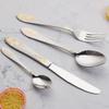 24 Piece Silverware Set for 6 Durable Stainless Steel Flatware Set With Exquisite Flower Pattern Delicate Kitchen Restaurant Cutlery Utensils Include Knifes Teaspoons Forks and Spoons view 2
