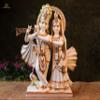 Ganeshaartsncrafts Radha Krishna Statue 14 Inch Marble Dust Dancing Krishna Radha Idol Hindu Divine Couple Gods Lakshmi Narayan Statue Wedding Pack of 1 view 1