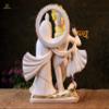 Ganeshaartsncrafts Radha Krishna Statue 14 Inch Marble Dust Dancing Krishna Radha Idol Hindu Divine Couple Gods Lakshmi Narayan Statue Wedding Pack of 1 view 4