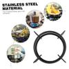 Mobestech Cast Iron Wok Support Rack Non-slip Gas Stove Holder for Stable Cooking Kitchen Accessory to Prevent Cookware Slipping Fit for Stoves view 3