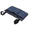 Ellylian Wheelchair Armrest Accessories, Side Bags to Hang On Side Pouches Waterproof Storage Fathers for Home/Outdoor/Baby Cart,Navy Blue view 3