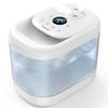 Homvana Humidifiers for Bedroom, 5L Super Easy to Clean Top Fill Auto Adapt Cool Mist Humidifier for Bedroom Plants Baby Kids for Home (Never Leaking Design), Quiet 40H Runtime, Essential Oil Diffuser view 1