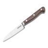 Boker Heritage 3.5 Inch Paring Kitchen Knife Flat Cut, Forged Stainless Steel, Classic Design, Made In Germany (Walnut) view 1