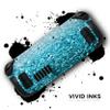 Design Skinz - Compatible with Steam Deck - Skin Decal Protective Scratch-Resistant Removable Vinyl Wrap Cover - Turquoise & Silver Glimmer Fade view 3
