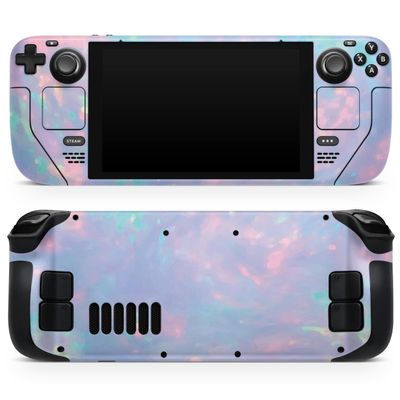 Design Skinz - Compatible with Steam Deck - Skin Decal Protective Scratch-Resistant Removable Vinyl Wrap Cover - Blurry Opal Gemstone