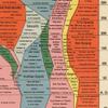 The Histomap: Four Thousand Years of World History, Relative Power of Contemporary States, Nations and Empires circa 1931 (16 x 72 inches) view 4
