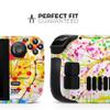 Design Skinz - Compatible with Steam Deck - Skin Decal Protective Scratch-Resistant Removable Vinyl Wrap Cover - Abstract Colorful Watercolor Vivid Tree V3 view 2