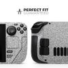 Design Skinz - Compatible with Steam Deck - Skin Decal Protective Scratch-Resistant Removable Vinyl Wrap Cover - Sparkling Silver Ultra Metallic Glitter view 2