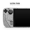 Design Skinz - Compatible with Steam Deck - Skin Decal Protective Scratch-Resistant Removable Vinyl Wrap Cover - Sparkling Silver Ultra Metallic Glitter view 4