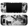 Design Skinz - Compatible with Steam Deck - Skin Decal Protective Scratch-Resistant Removable Vinyl Wrap Cover - Desert Snow Camouflage V2 view 1