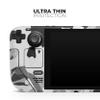 Design Skinz - Compatible with Steam Deck - Skin Decal Protective Scratch-Resistant Removable Vinyl Wrap Cover - Desert Snow Camouflage V2 view 4